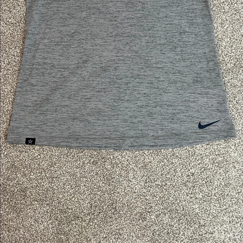 Nike Gray Cowboys Racerback Tank‎